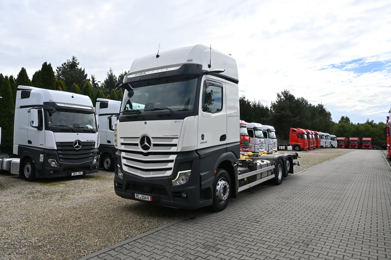 Mercedes Actros 2545 MP5 BDF GIGASPACE — 1