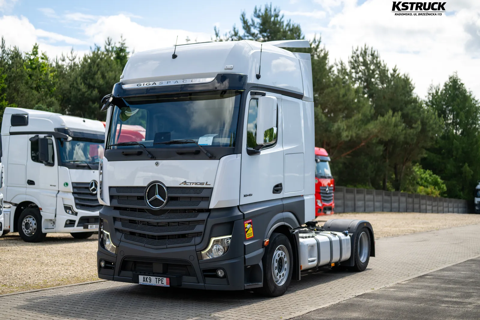 MERCEDES-BENZ ACTROS L 1845 MP5 Lowdeck Giga SPACE — 1